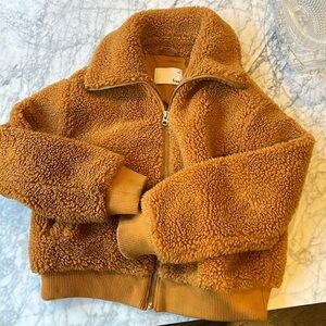 Aritzia teddy coat size M